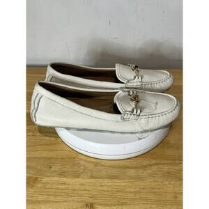 COACH Arlene Pebble Leather Driving Moccasin Casual Loafer Size 9 B EUC